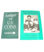 Coin Collecting Books Lot of 2 Amazing Coins Kids Guide and Ledger US Co... - $9.40