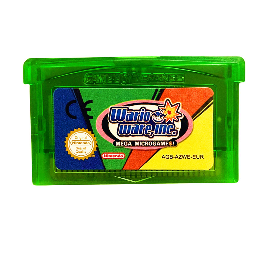 WarioWare, Inc. Mega Microgame$ Game Cartridge For Nintendo Game Boy Advance GBA