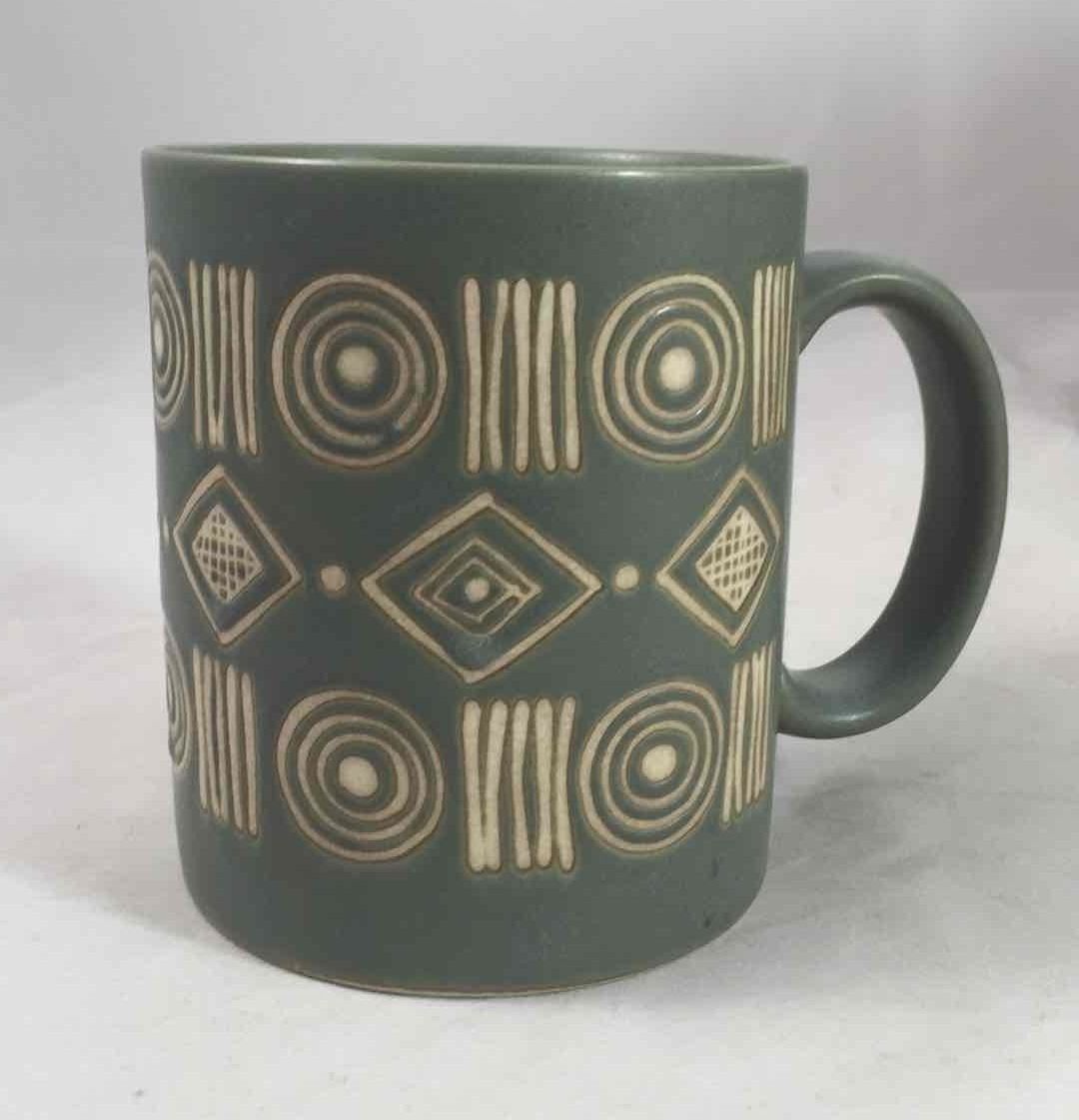 Pottery Barn BONGO Coffee Mug Green/Teal and similar items Pottery Barn BONGO Coffee Mug Green/Teal and similar items