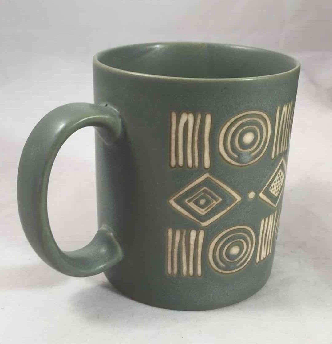 Pottery Barn BONGO Coffee Mug Green/Teal and similar items Pottery Barn BONGO Coffee Mug Green/Teal and similar items