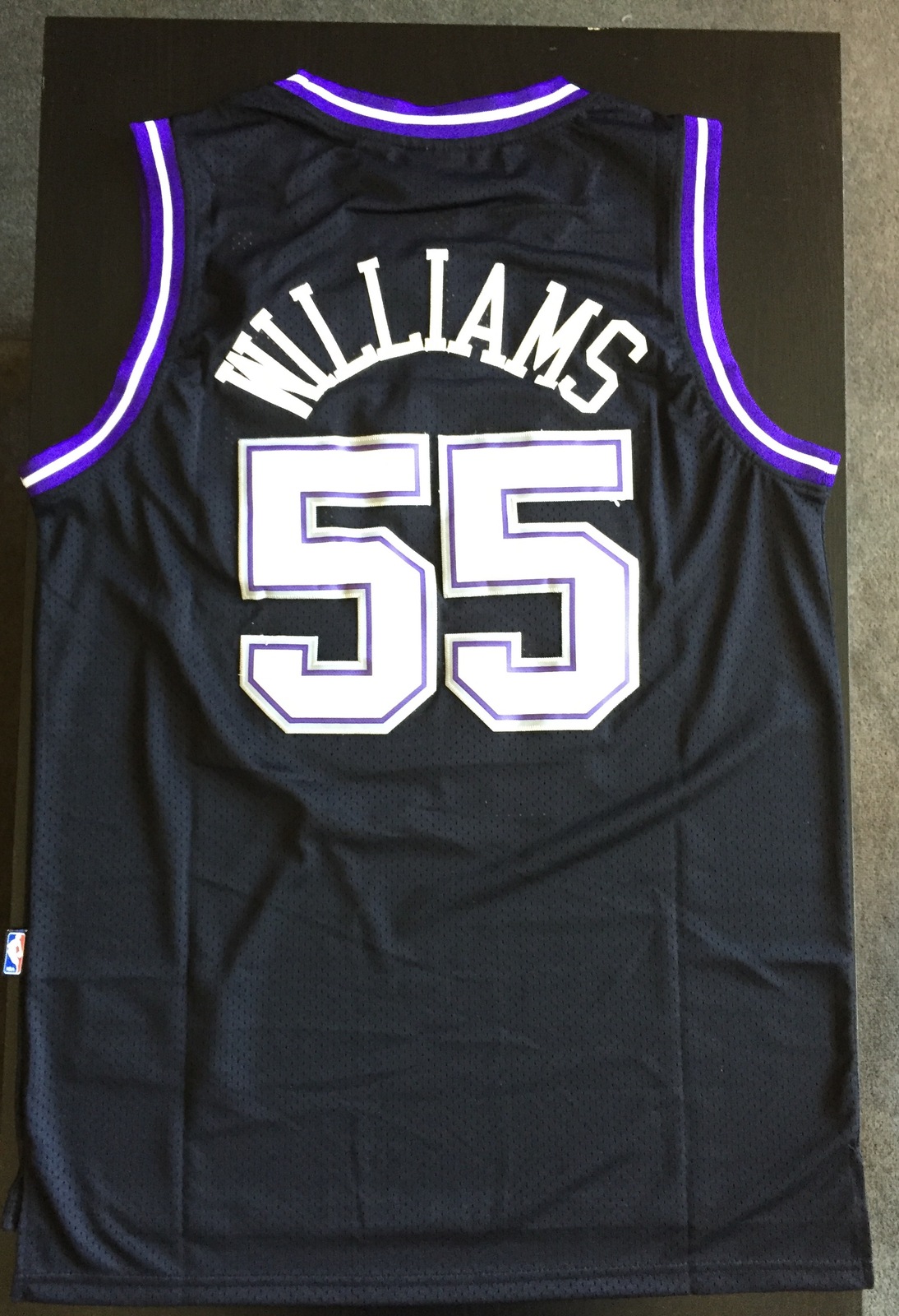 NWT Jason Williams #55 Sacramento Kings Throwback Basketball Jersey ...