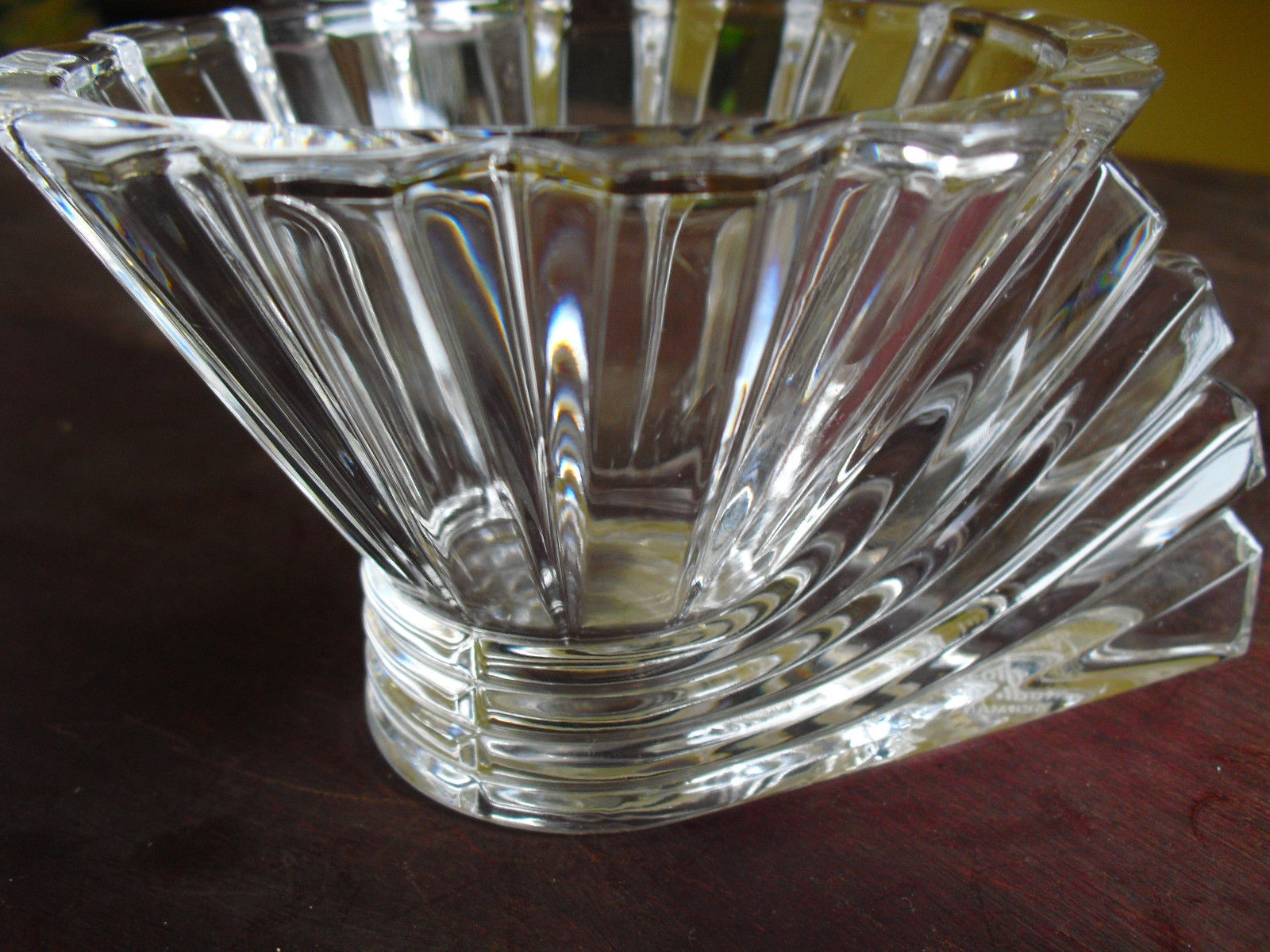 Rosenthal STUDIO LINE Crystal Votive Candle/Candy Dish /Bowl 1961