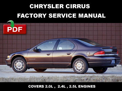 1995 - 2000 CHRYSLER CIRRUS FACTORY OEM SERVICE REPAIR MANUAL + WIRING