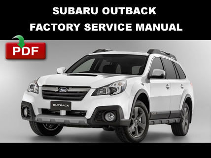 2012 Subaru Outback Service Manual