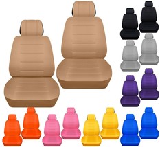 Front set car seat covers fits Nissan Hardbody truck 1990 to 1997 Bucket seats - $76.99