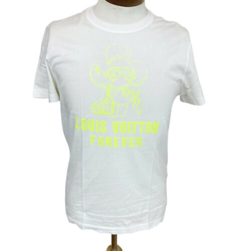 LOUIS VUITTON VIVIENNE Limited T-Shirt Size XS White LV Auth ak162 - T-Shirts