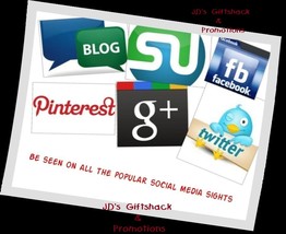 I&#39;ll promote 4 items for 30 days on Social Media Outlets - $20.00