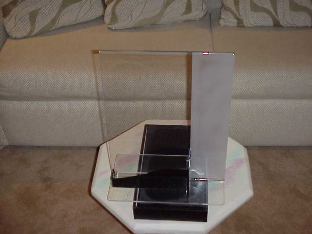 Plexi Glass Business Card Drop Box Everything Else