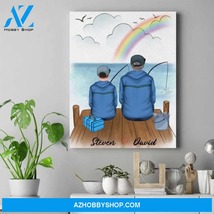 Personalized Dad Canvas Art - Birthday Gift For Father - Fathers Day Gifts From  - $49.99