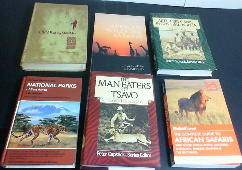 6 Books about Africa & African Safaris Nonfiction