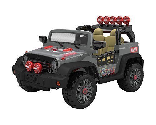 jeep wrangler power wheels with remote