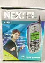 Vintage 2001 Motorola Nextel i50sx w/ Bonus Pack extra Faceplate and Key... - $37.36