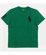 Polo Ralph Lauren Men&#39;s XXL Green  Big Pony T-Shirt Crew Neck Embroidere... - $48.49