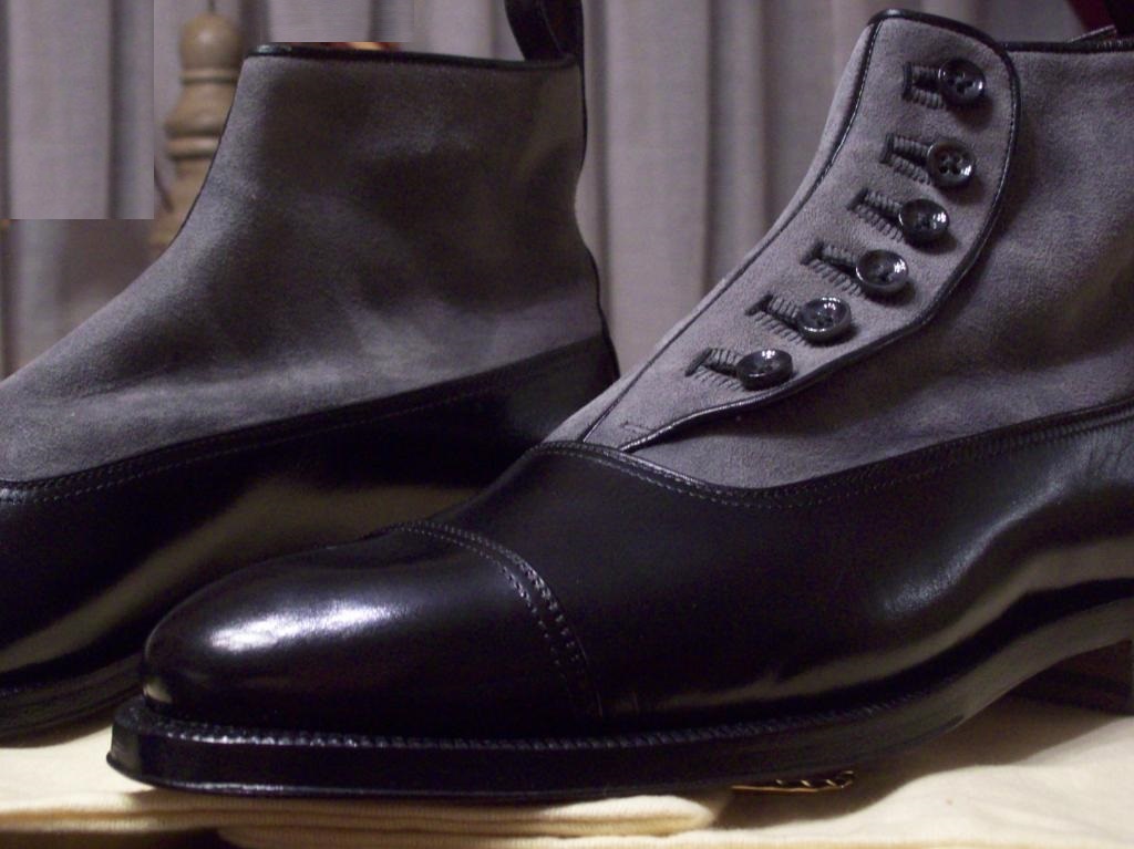 two tone boots for men