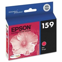 Genuine Epson T159720 159 UltraChrome Hi-Gloss Ink, Red Rouge EXP 01/2022 - $8.90