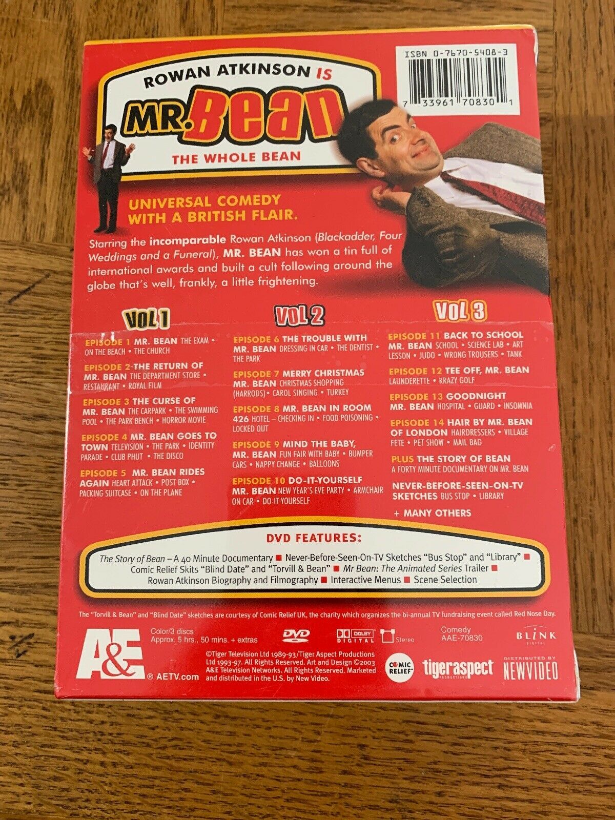 mr bean number 1 dvd