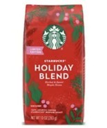 Starbucks Holiday Blend Ground Coffee, Medium Roast 10 Oz Bag - $7.99