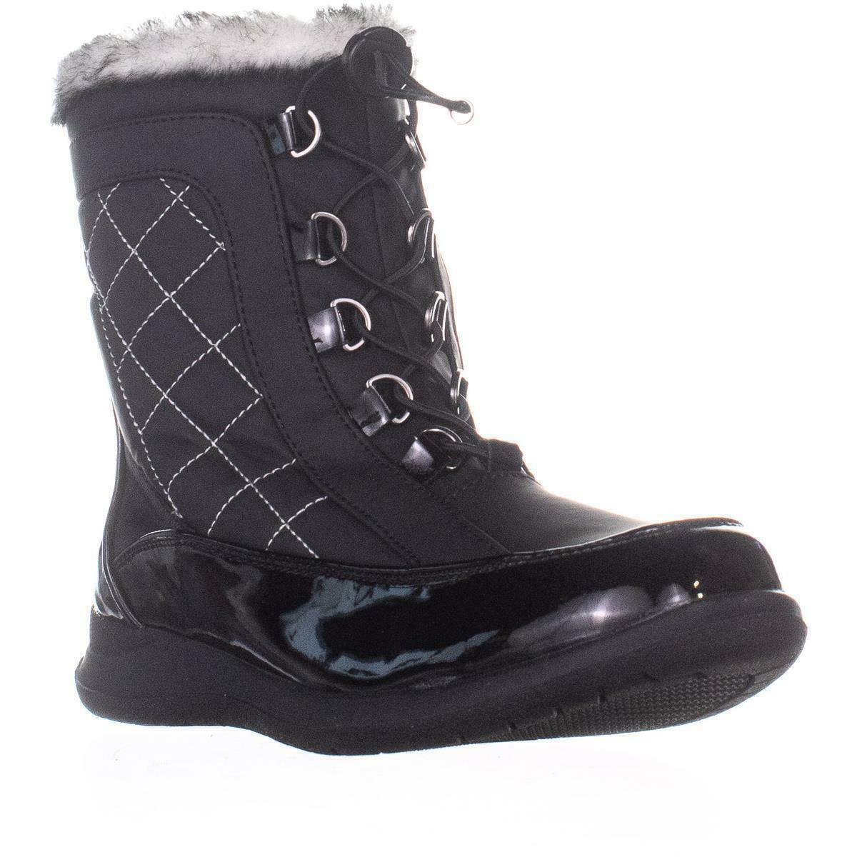 Sporto Jenny Mid Calf Winter Boots, Black, 8 US - Boots