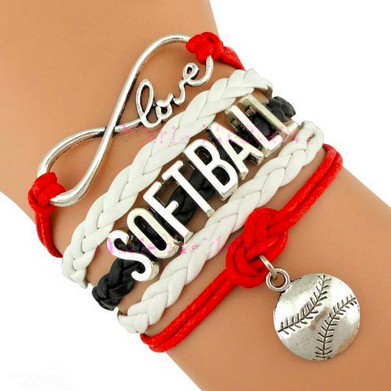 Softball Team Gifts Team Set Of 10 Infinity Forever I Love
