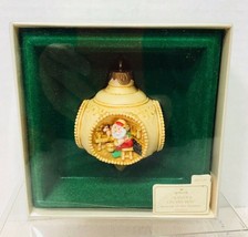 1983 Santas On His Way Hallmark Christmas Tree Ornament MIB Price Tag - $22.28