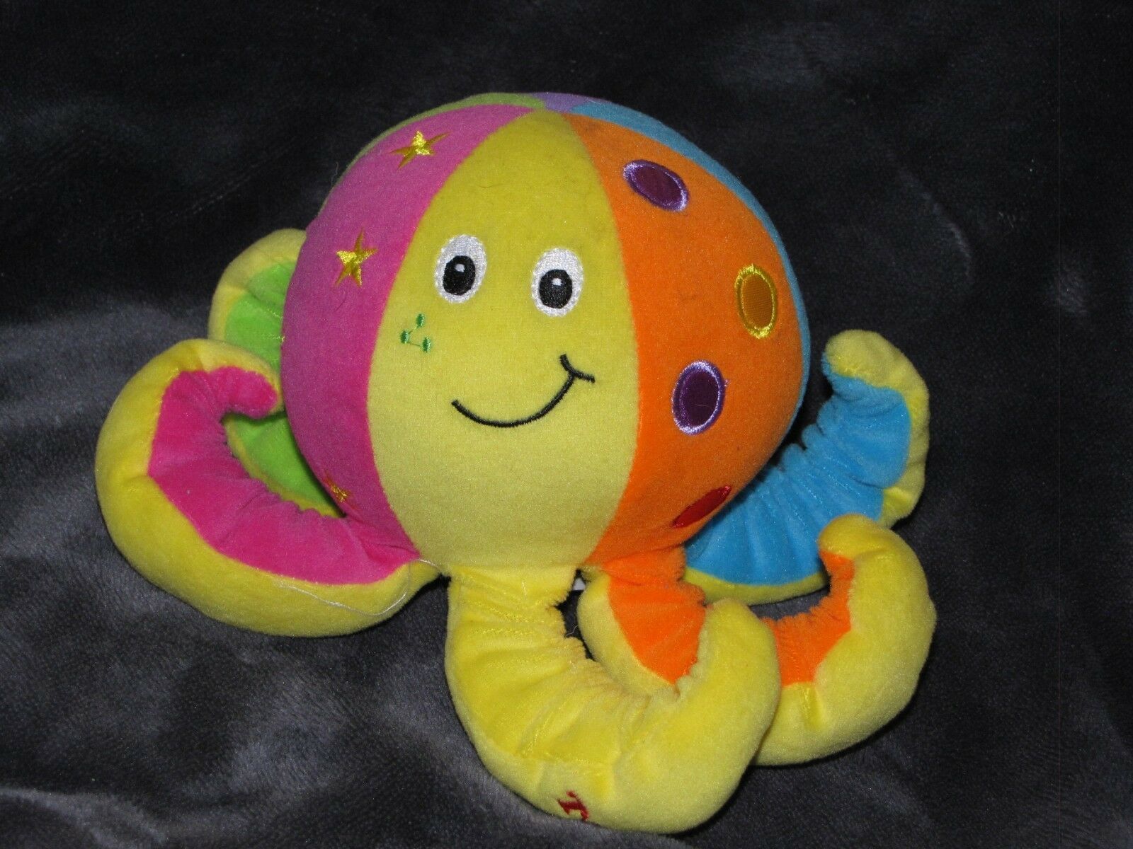 Primary image for TOLO BABY CHIME STUFFED PLUSH RATTLE TOY OCTOPUS SEA CREATURE 4" 8"