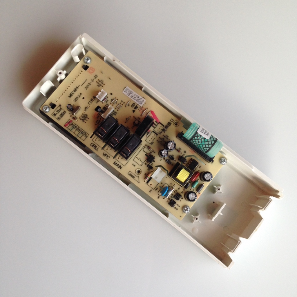 Oster OGC2901 Microwave Control Panel Assembly White MEC464SA19V