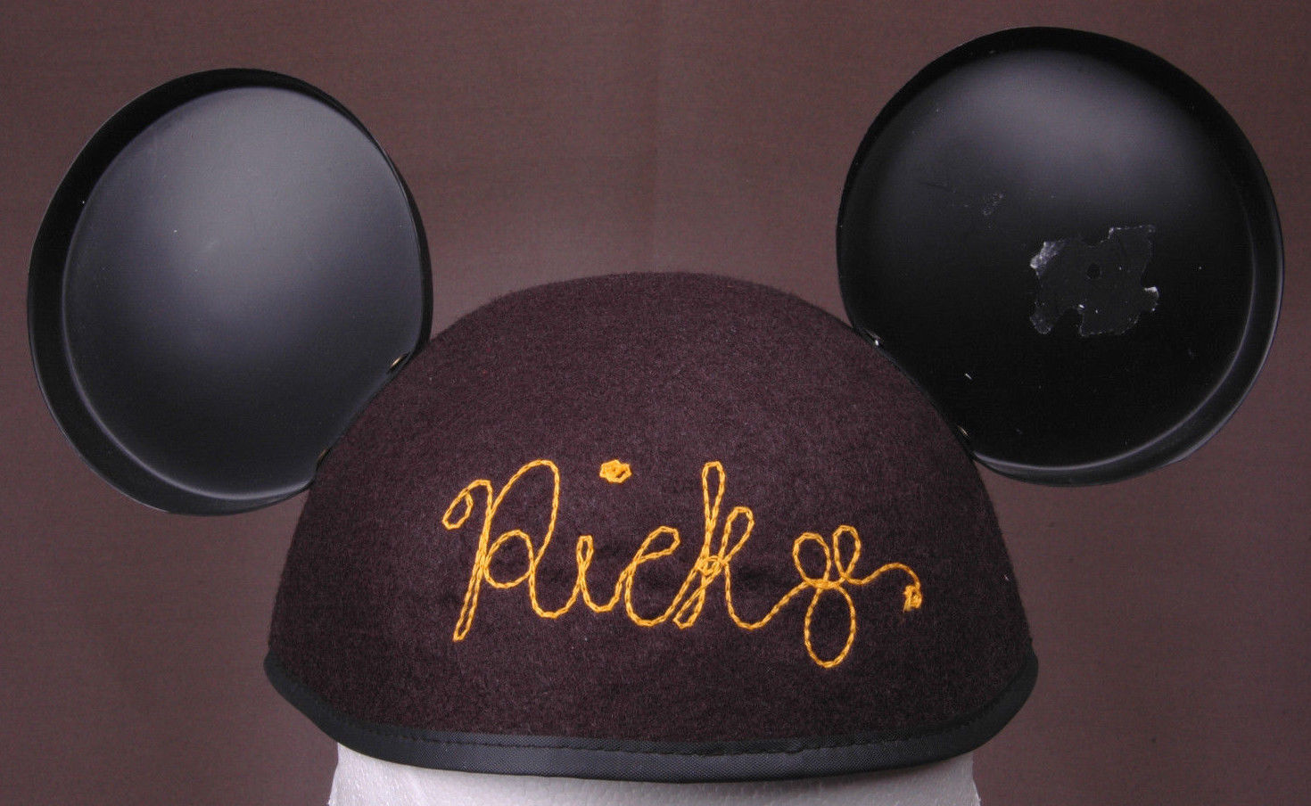 mickey mouse hat embroidered
