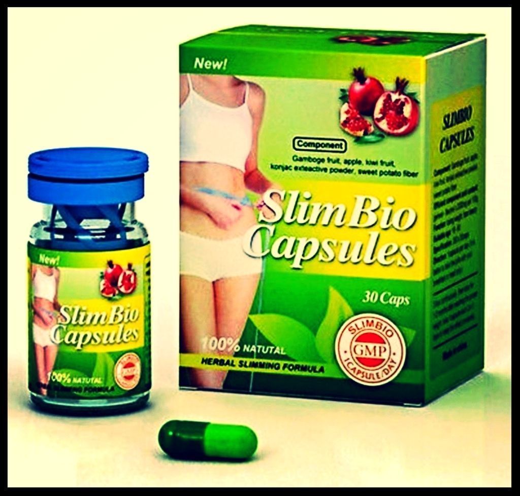 Slim Bio 100 Natural Herbal Slimming Capsules Safe Diet Losing Weight