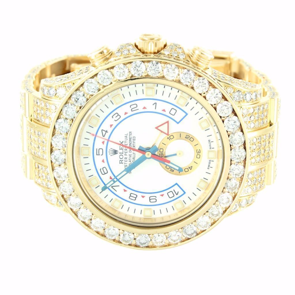 yacht master 2 iced out