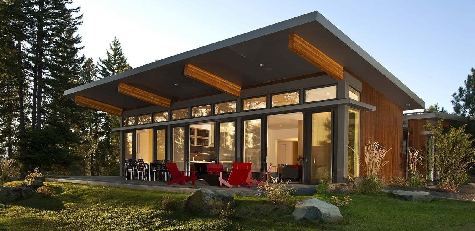 Modern Pre Fabricated And Modular Homes Customizable Free Shipping