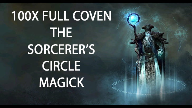 HAUNTED 100X FULL COVEN CAST THE SORCERER'S CIRCLE EXTREME MAGICK Cassia4 Witch