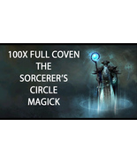 HAUNTED 100X FULL COVEN CAST THE SORCERER&#39;S CIRCLE EXTREME MAGICK Cassia... - $39.91