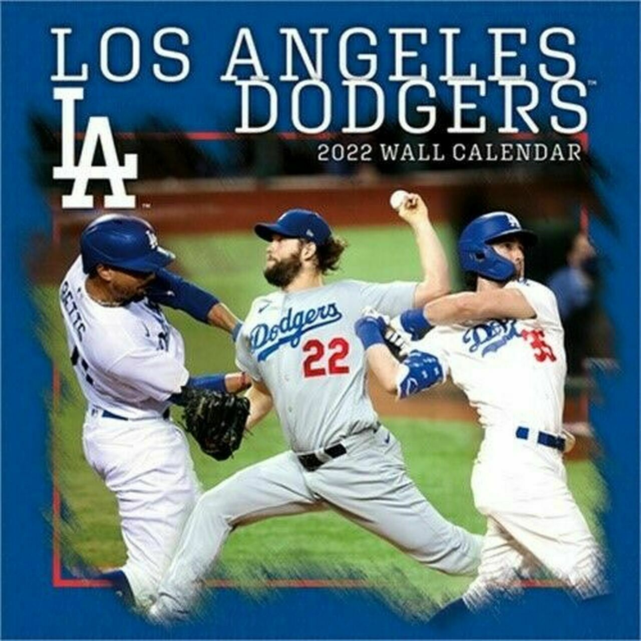 Los Angeles Dodgers 2022 Wall Calendar BaseballMLB