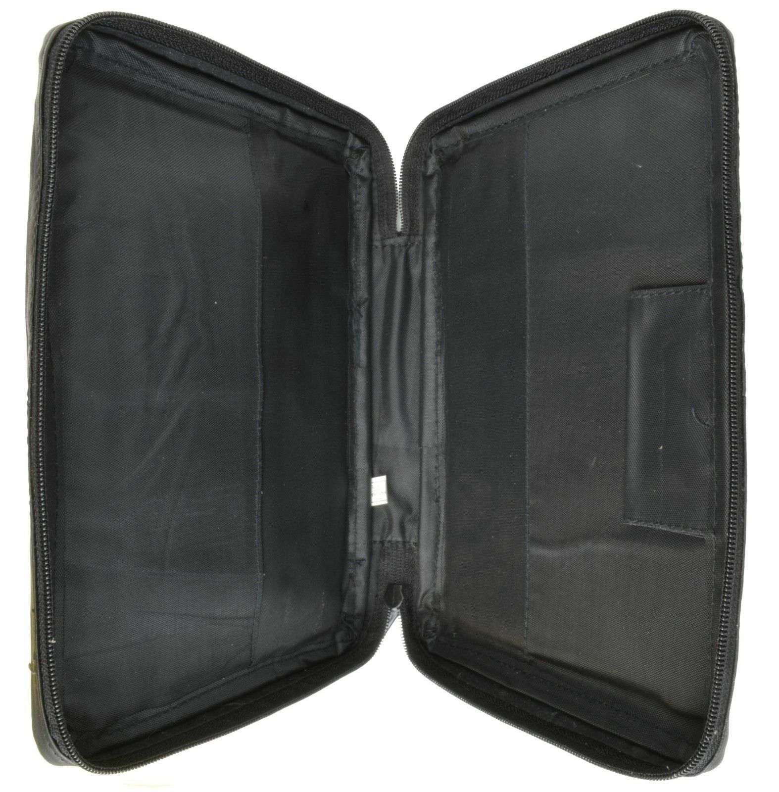 Black Genuine Leather Bible Organizer Book Cover Large Carrying Case New Book Covers