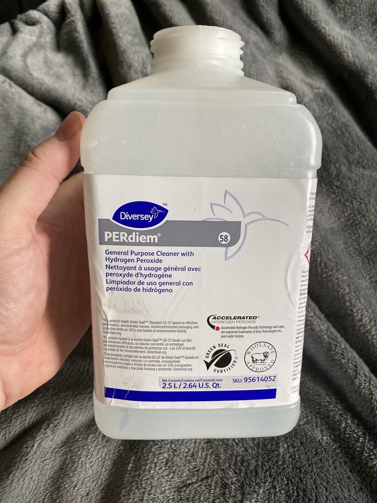 Diversey PERdiem 58 General Purpose Cleaner 2.5L 95614052 Hydrogen