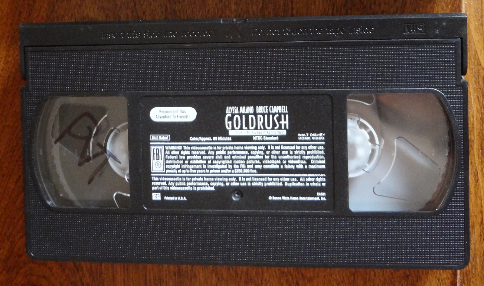 Goldrush: A Real Life Alaska Adventure Disney VHS Alyssa ...