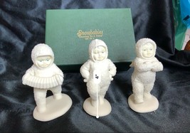 Department 56 Snowbabies #6808-0 Dancing To A Tune Set of 3 Figurine - $24.99