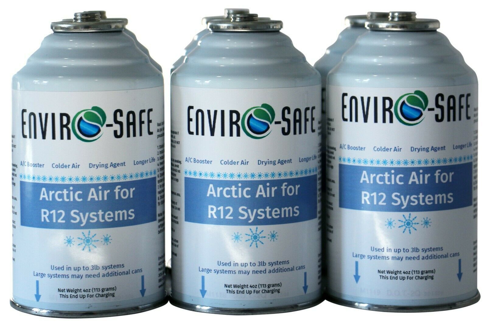 Arctic Air for R12 AC Booster & Moisture Eliminator 6 can kit 2090aR126 Everything Else