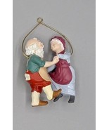 1988 Hallmark Ornament Mr. and Mrs. Claus #3 In Series Shall We Dance Santa - $10.35