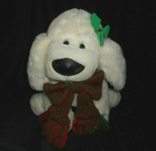 Vintage commonwealth to fondle messengers christmas puppy dog stuffed animal - $45.45