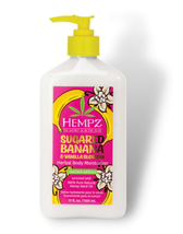 Hempz Sugared Banana & Vanilla Blossom Herbal Body Moisturizer, 17 ounce