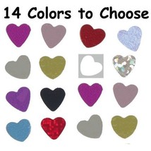 Confetti Heart 1/4&quot; - 14 Colors to Choose 14 gms tabletop confetti bag F... - $3.95+