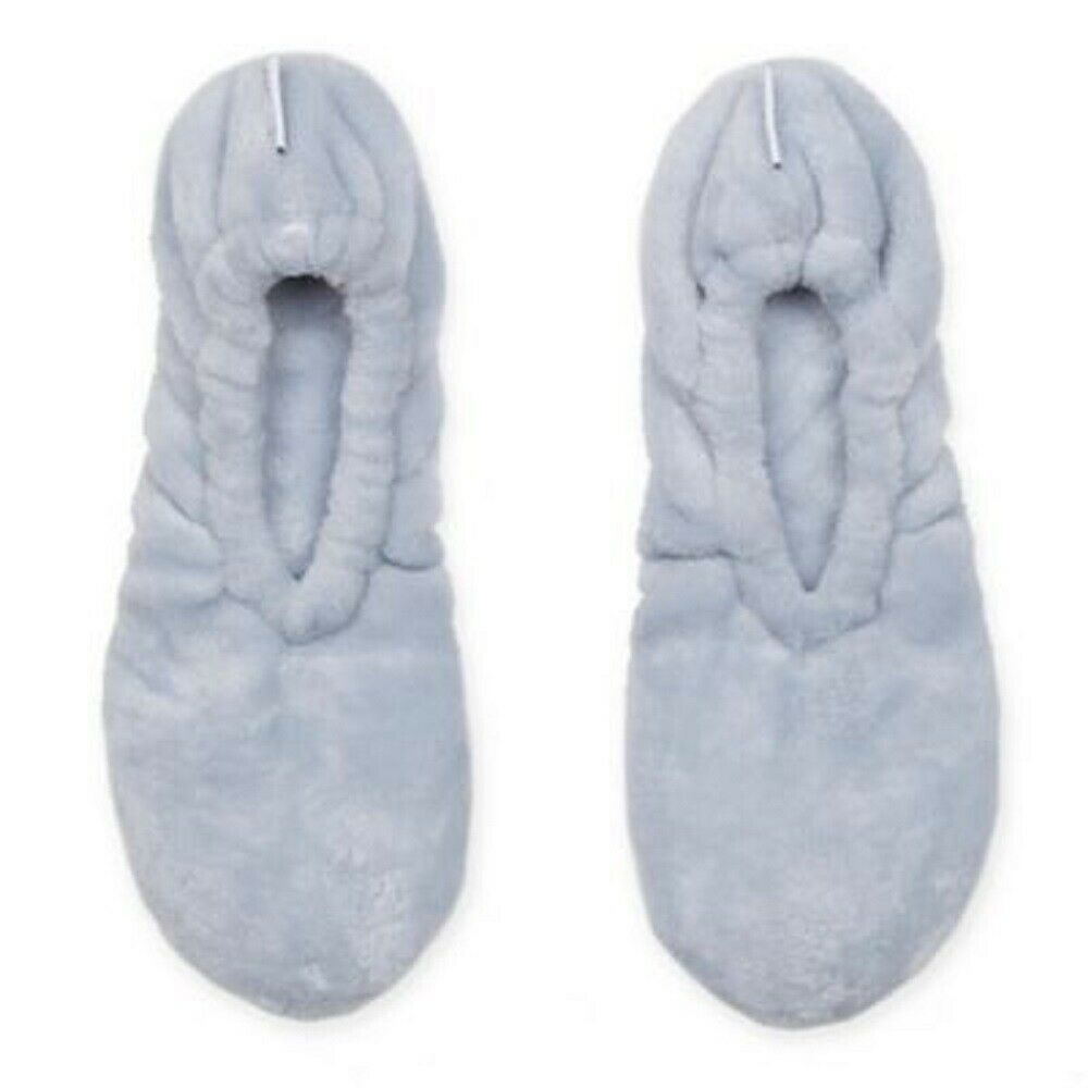Wamsutta Ultra Plush Memory Foam Footies Slippers One Size Fits Most