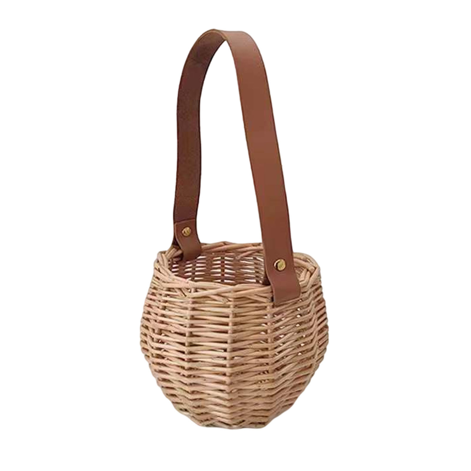 Bamboo Bag Wicker Bag  Bag Bamboo Purse Wicker Bag For Women Handmade Crochet To