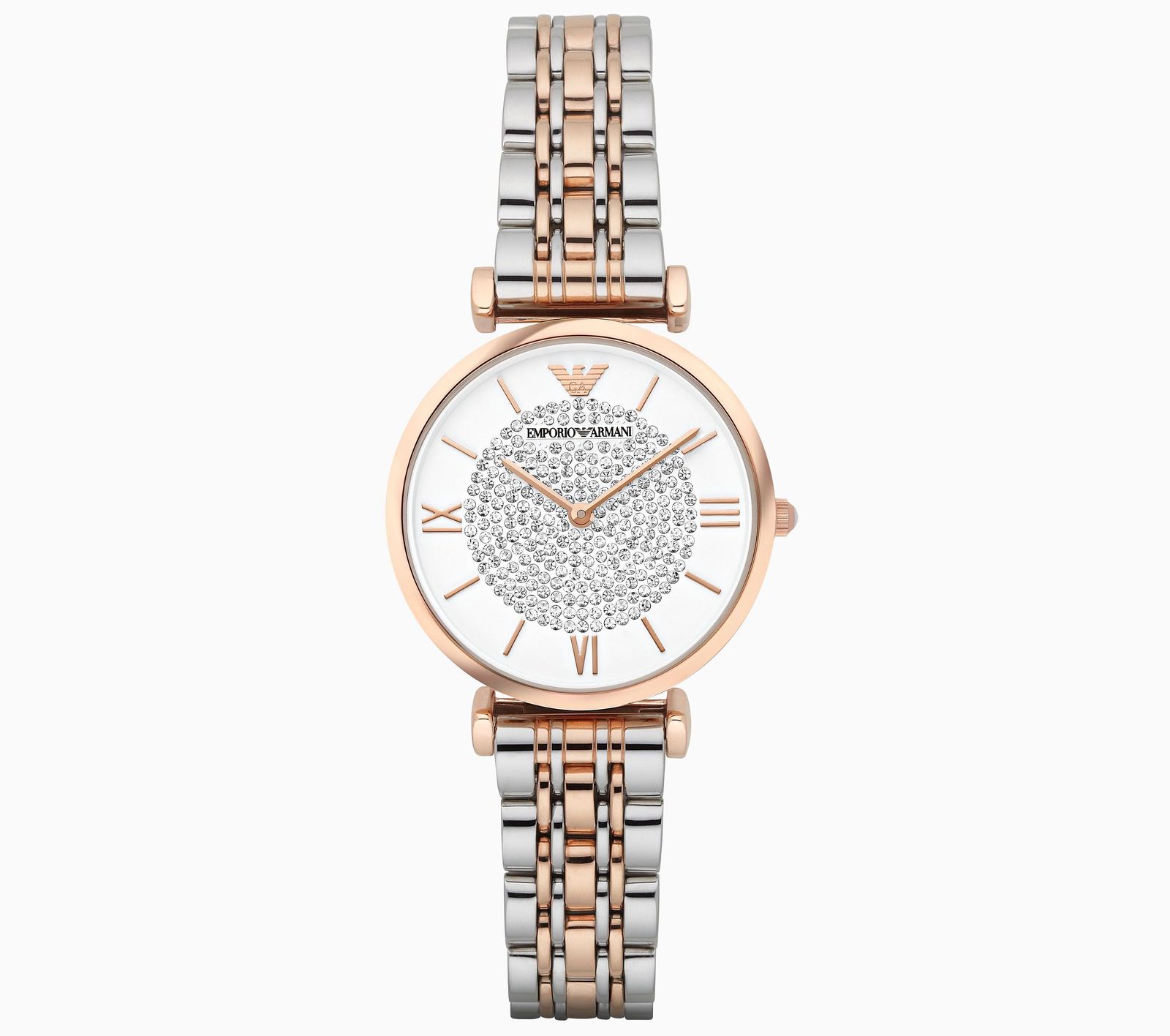Emporio Armani Classic Stainless Steel Two-Tone Women's Watch AR1926