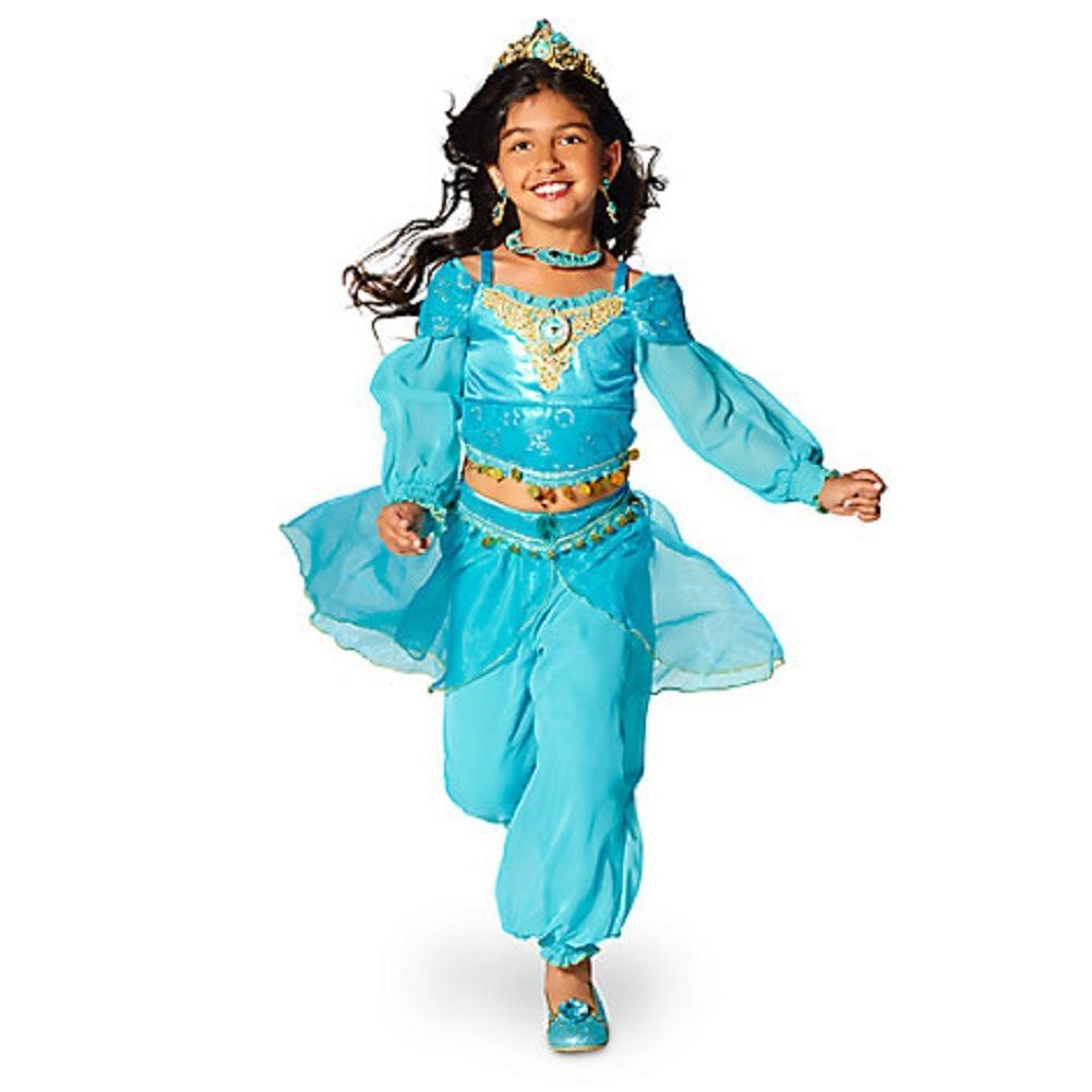 Disney Store Jasmine Costume Fancy Halloween 2016 New Size 3 - Dresses