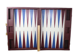 Vintage Large 20x14.5" Dal Negro Backgammon Tavola Reale Set Made in Italy image 9