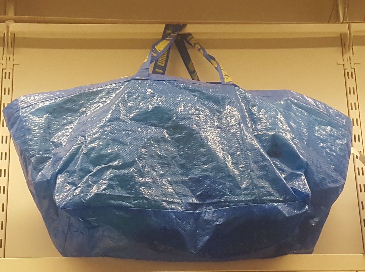 16 Pack Ikea Frakta Bag Shopping Bag Ikea Bag Reusable Eco Friendly Tote Bags - Reusable Eco Bags