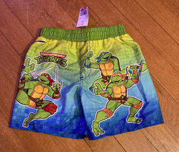 New Infant Boys Ninja Turtles Swim Trunks 18 Months - $8.33