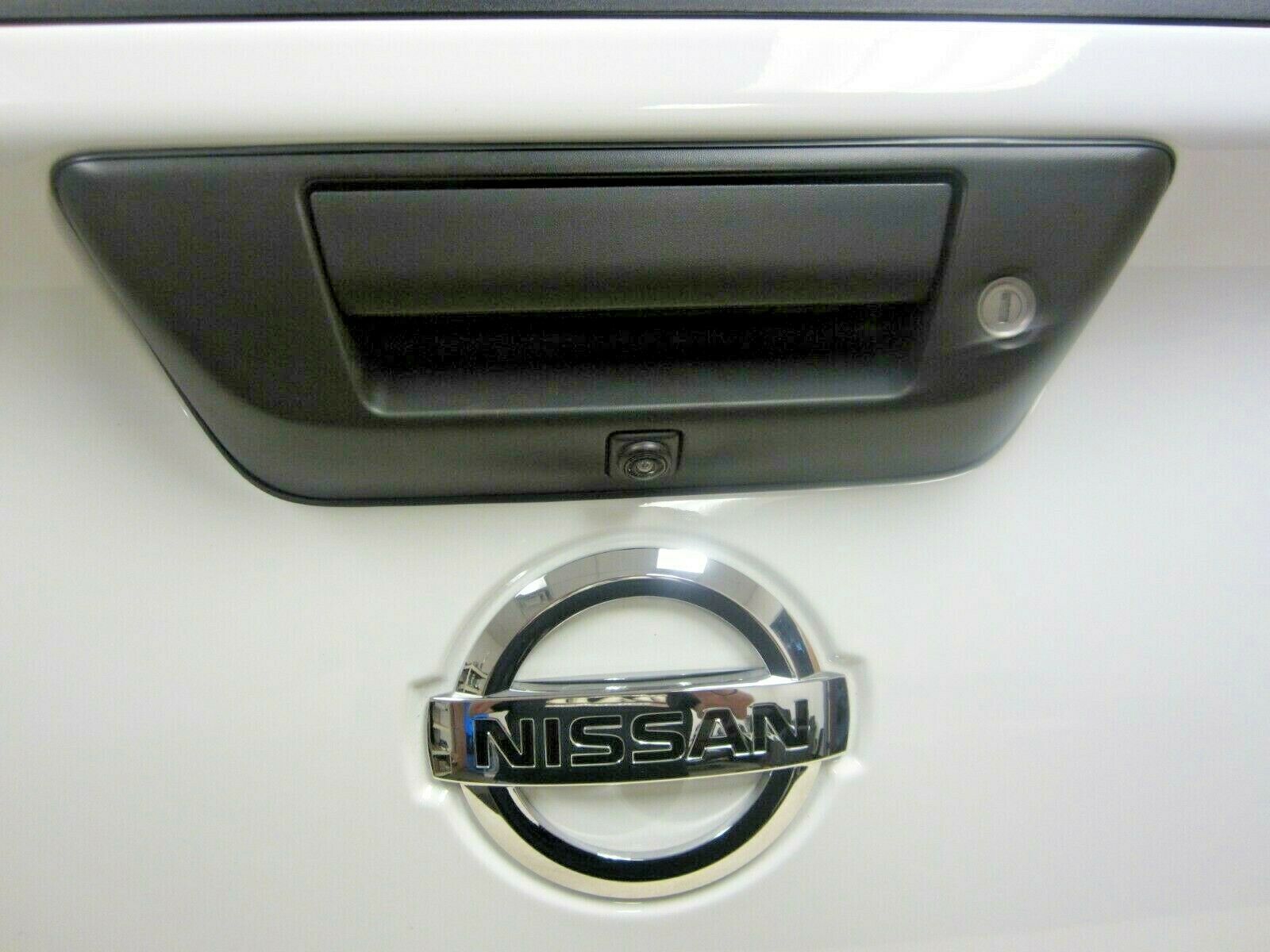 2017 2018 NISSAN TITAN OEM WHITE REAR TAILGATE COMPLETE CAMERA & KEY 